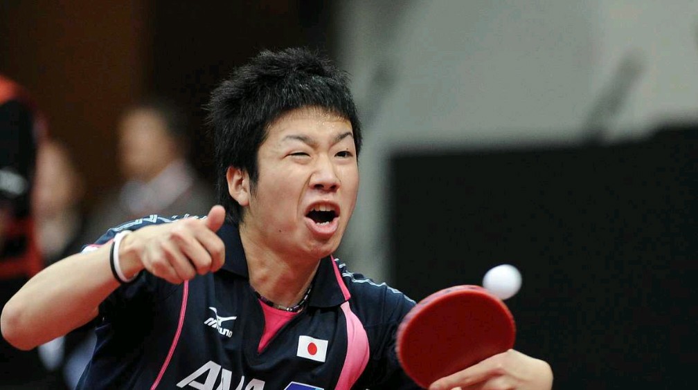 日本乒乓球队轻取法国乒乓球队，水谷隼惊艳世界
