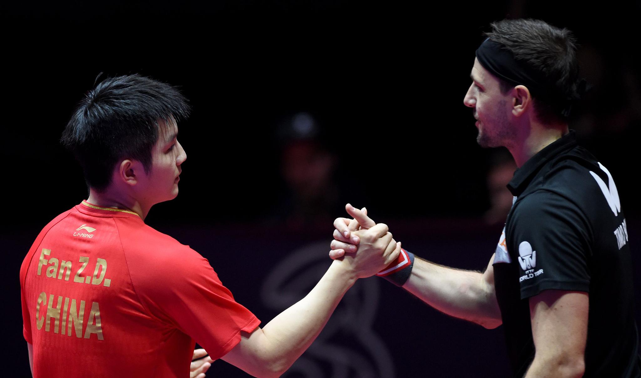 奥地利乒乓球队绝杀瑞典乒乓球队，波尔制霸全场