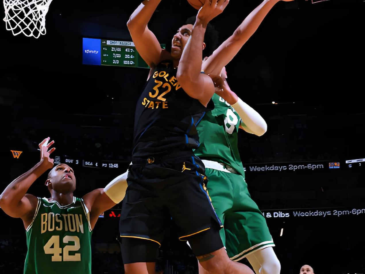 包含凯尔特人爆冷勇士，拉塞尔统治全场的词条