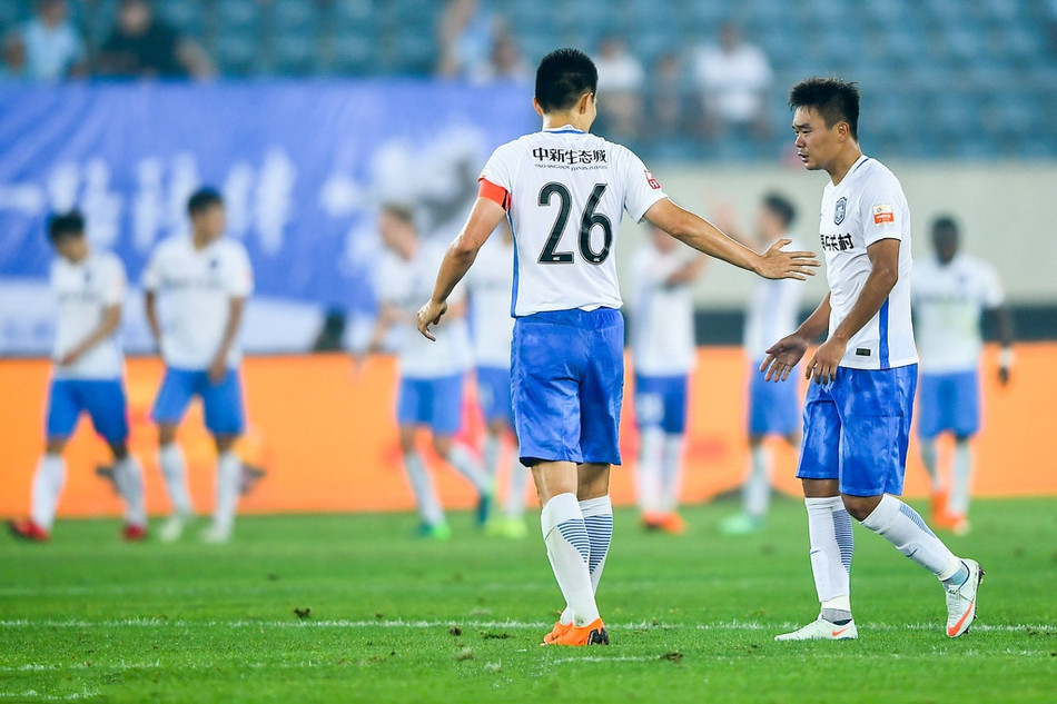 天海主场难敌泰达，连续不胜局惹人忧